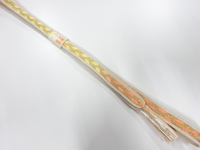 大特価品　未使用品　正絹　夏手組帯締め